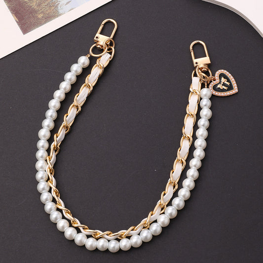 ✨ Luxe Parel & Schakel Telefoonketting!