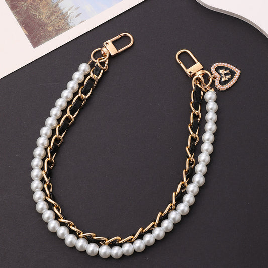 ✨ Luxe Parel & Schakel Telefoonketting!